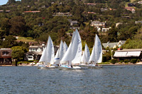 sailing on the lagoon